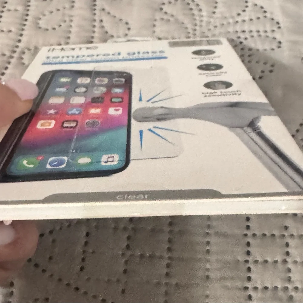 iPhone Tempered Glass Screen Protector-Brand New